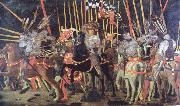 paolo uccello the battle of san romano oil